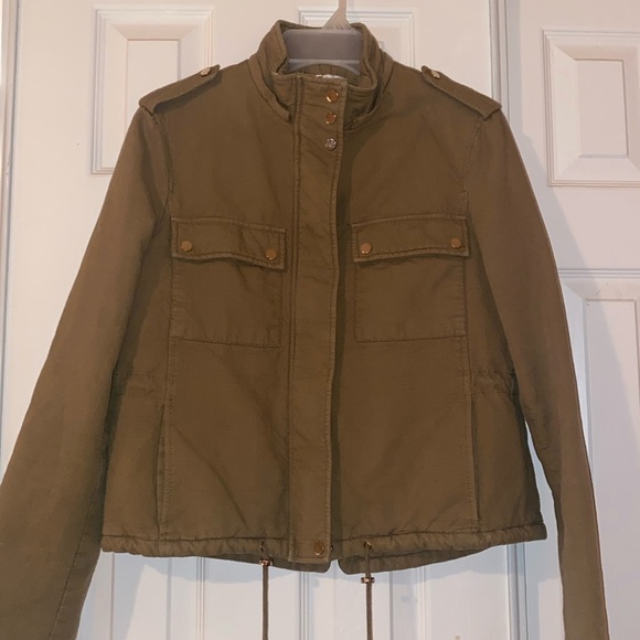 Zara Trafaluc Blazer Jacket Army  Green - Picture 4 of 5